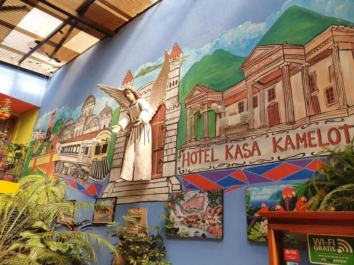 Hotel Kasa Kamelot Quetzaltenango ภายนอก รูปภาพ